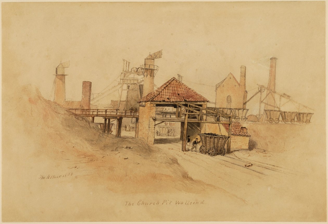 La fossa della chiesa, Wallsend da Thomas H. Hair