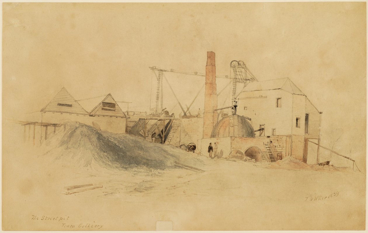 La fossa di Steet, Team Colliery da Thomas H. Hair