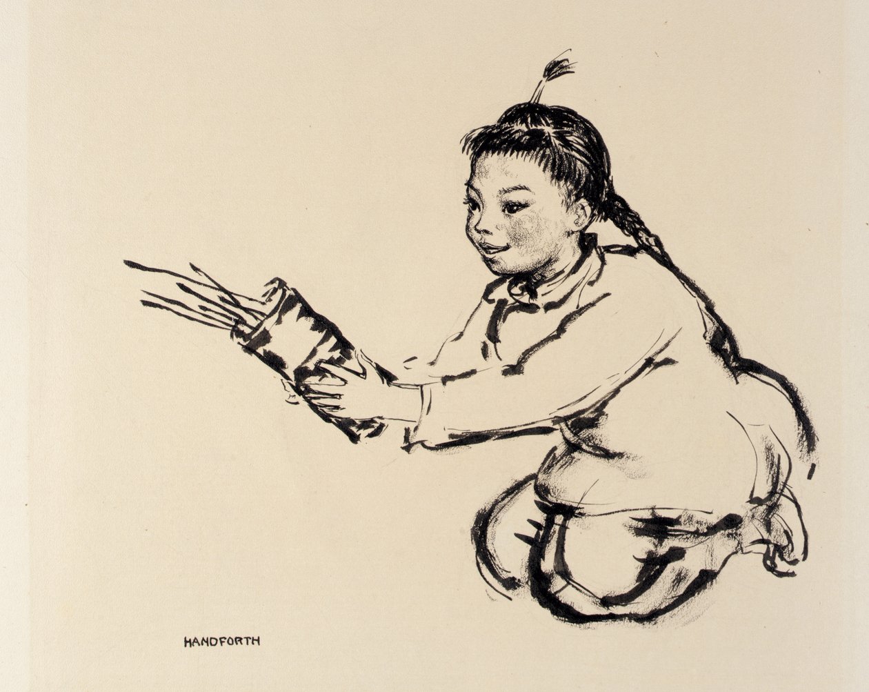 Ragazza cinese da Thomas Handforth