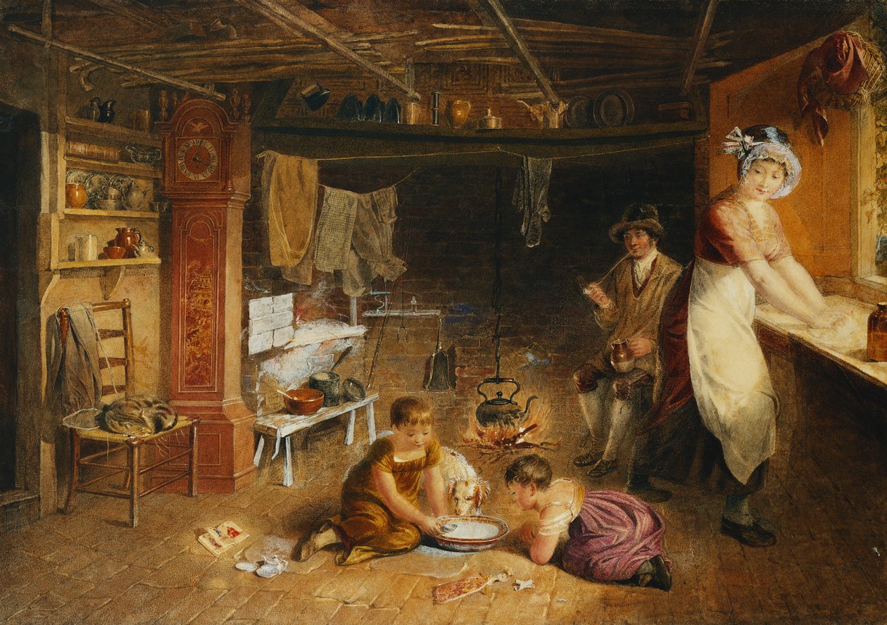 Lavoro e gioco in cucina da Thomas Heaphy