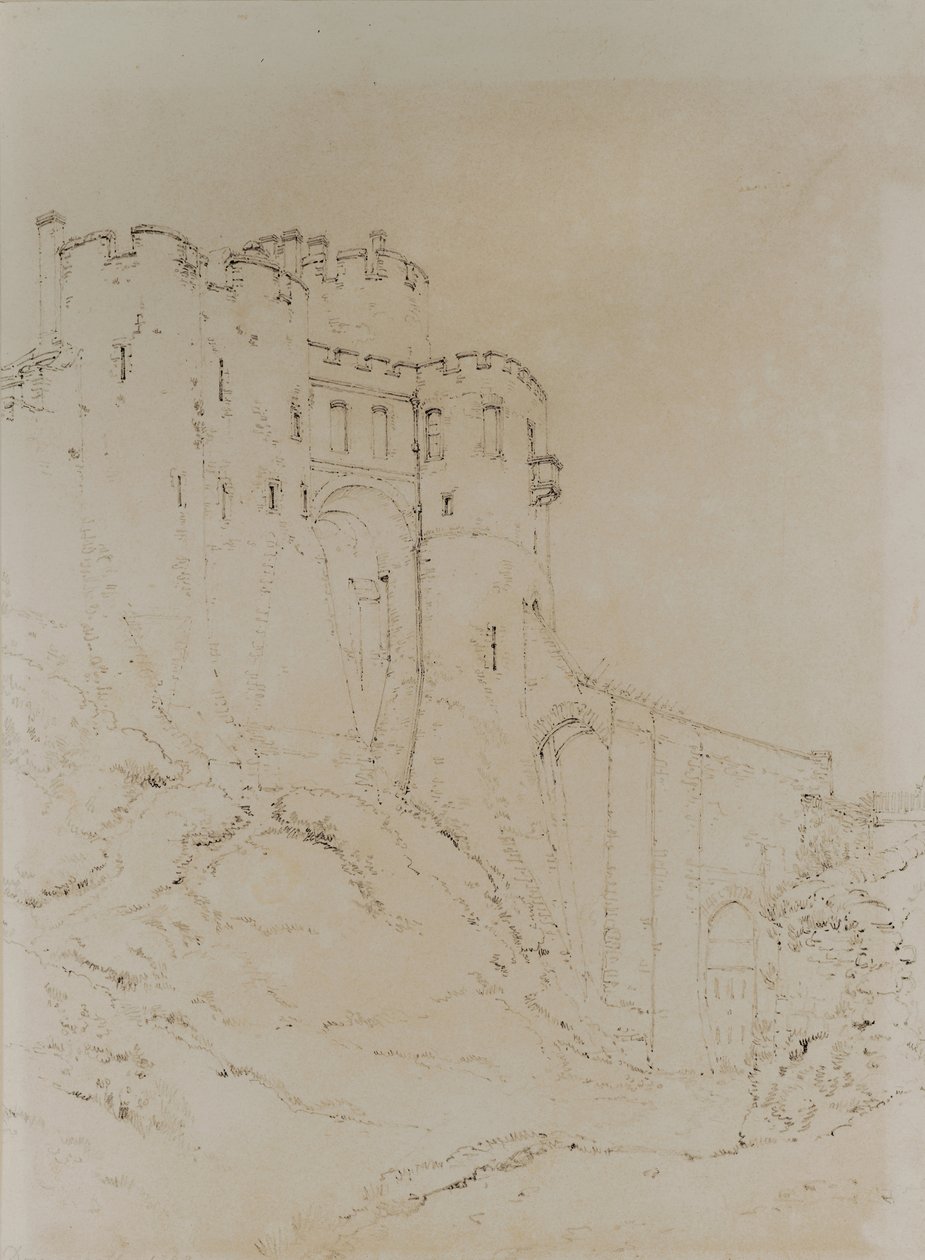 Castello di Dover da Thomas Hearne