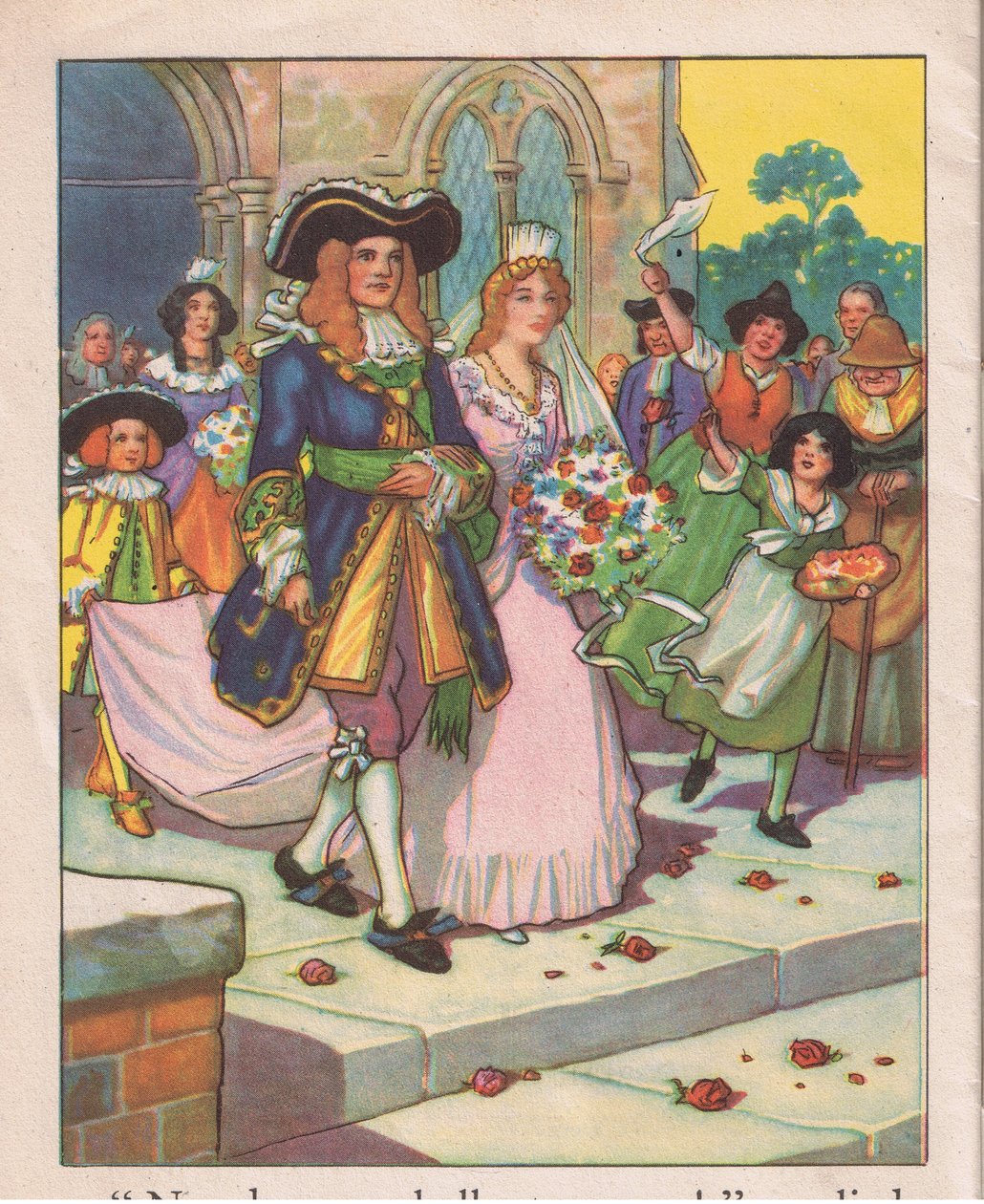 Il matrimonio (litografia) da Thomas Heath Robinson