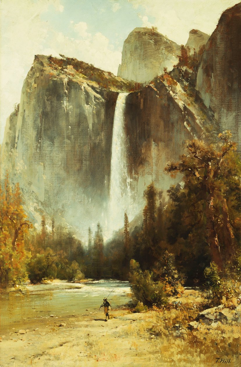 Cascate Nuziali, Yosemite da Thomas Hill