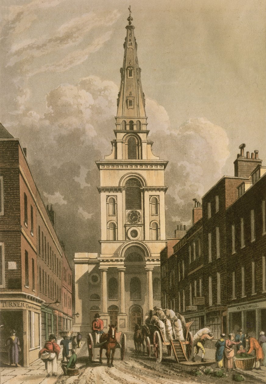 Christchurch, Spitalfields da Thomas Hosmer Shepherd