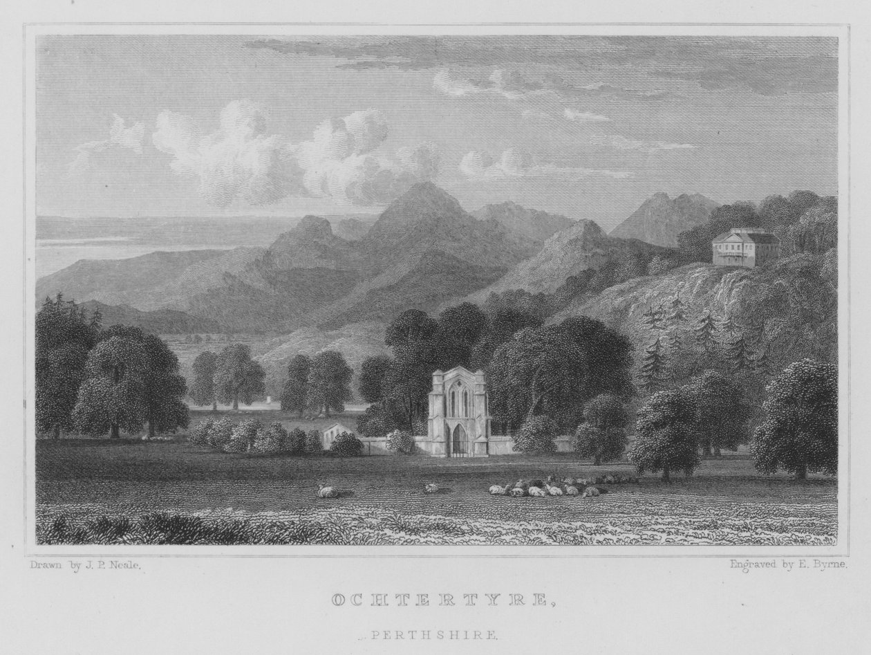 Ochtertyre, Perthshire da Thomas Hosmer Shepherd