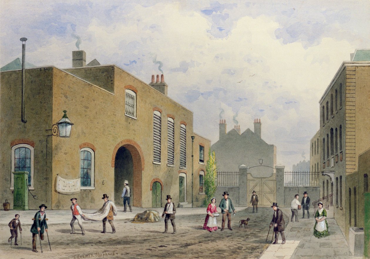 Ospedale di San Tommaso, Southwark, Londra da Thomas Hosmer Shepherd