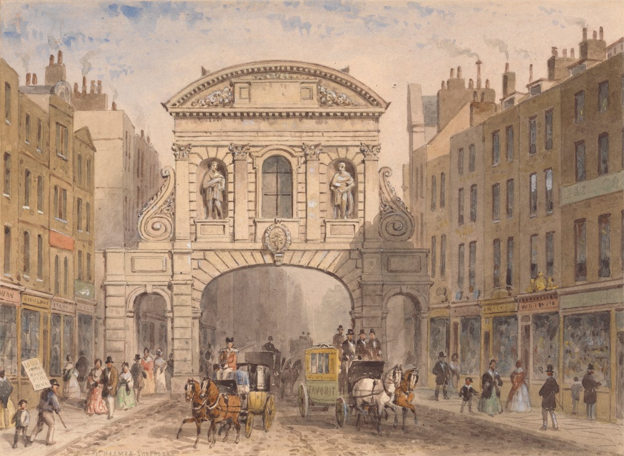 Temple Bar da Thomas Hosmer Shepherd