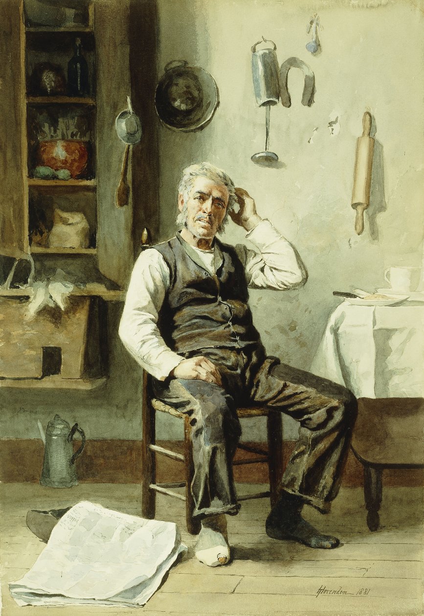 Perplesso da Thomas Hovenden