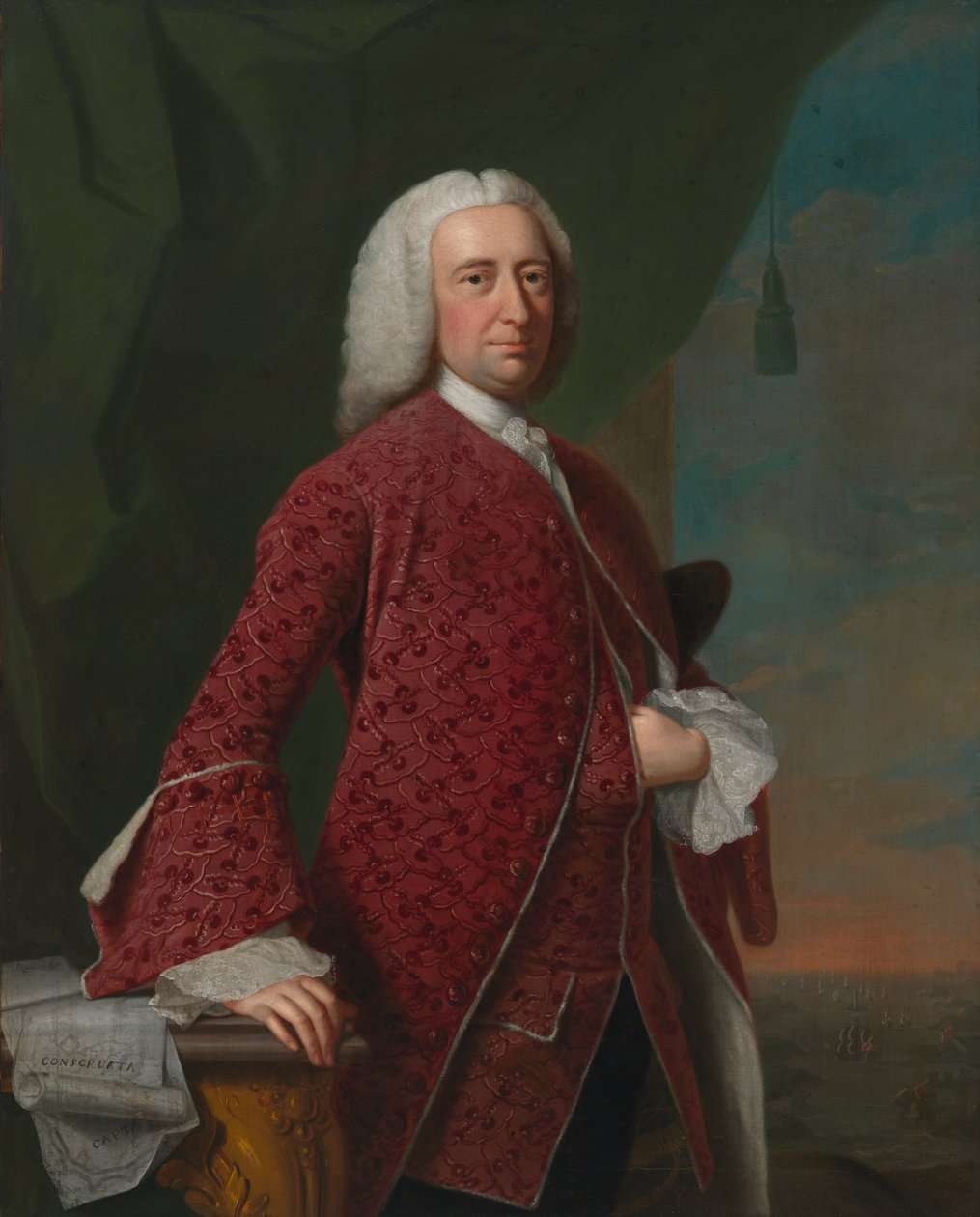 William Shirley, 1750 da Thomas Hudson