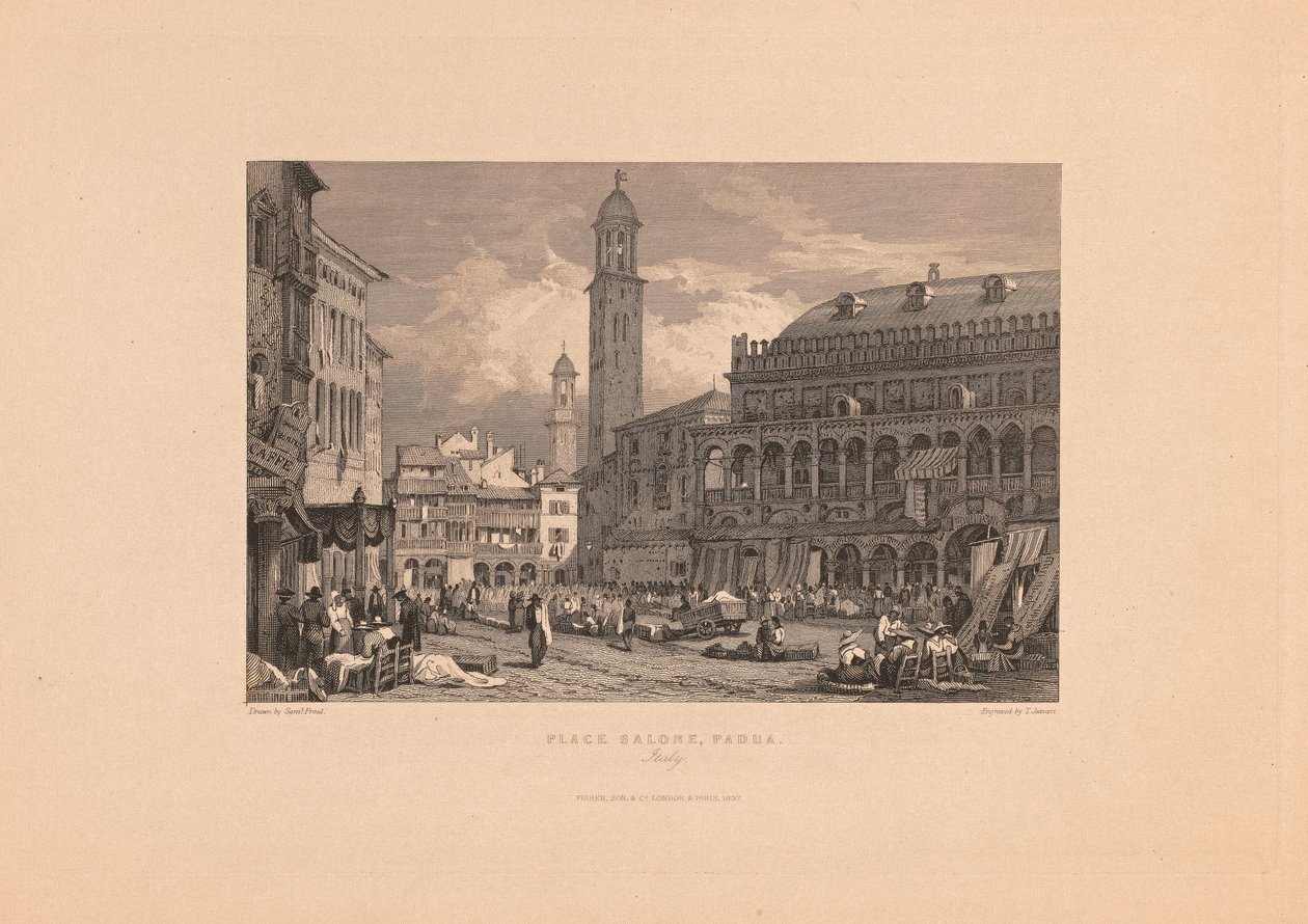 Piazza Salone, Padova Italia da Thomas Jeavons