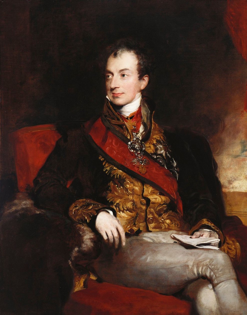 Clemens Lothar Wenzel, Principe Metternich (1773-1859) da Thomas Lawrence