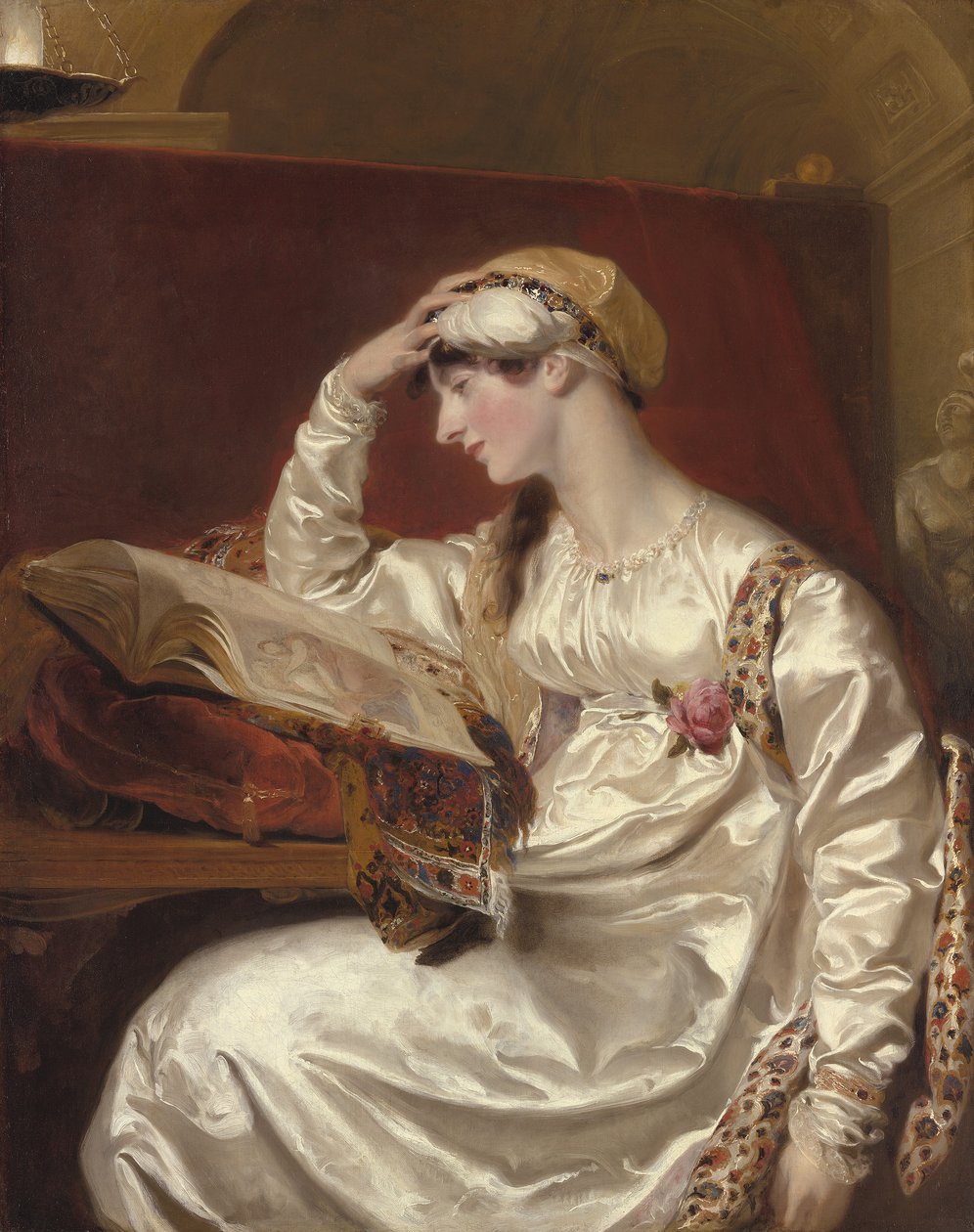 Signora Jens Wolff, 1803-15 da Thomas Lawrence