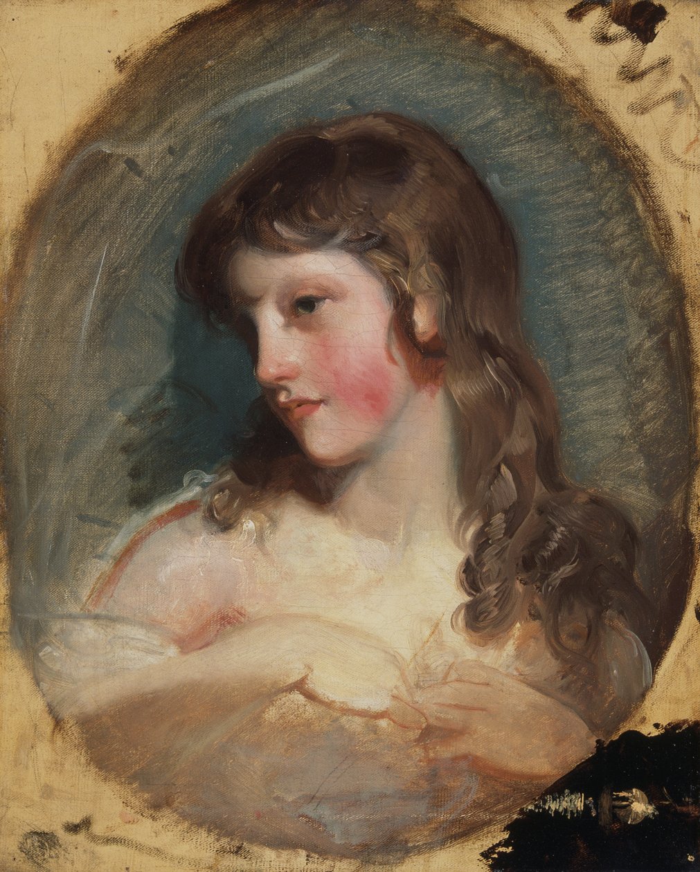Studio di una ragazza da Thomas Lawrence