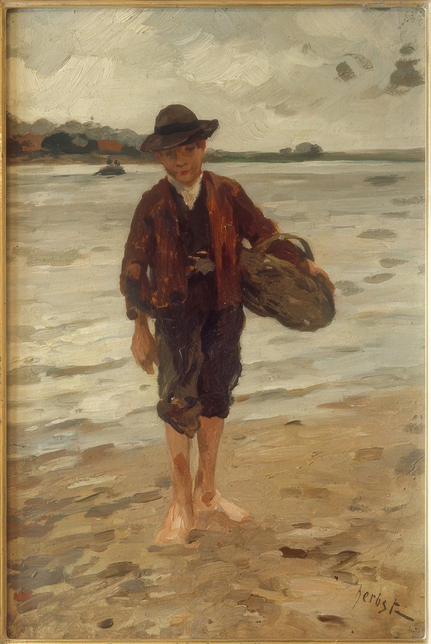 Ragazzo pescatore da Thomas Ludwig Herbst