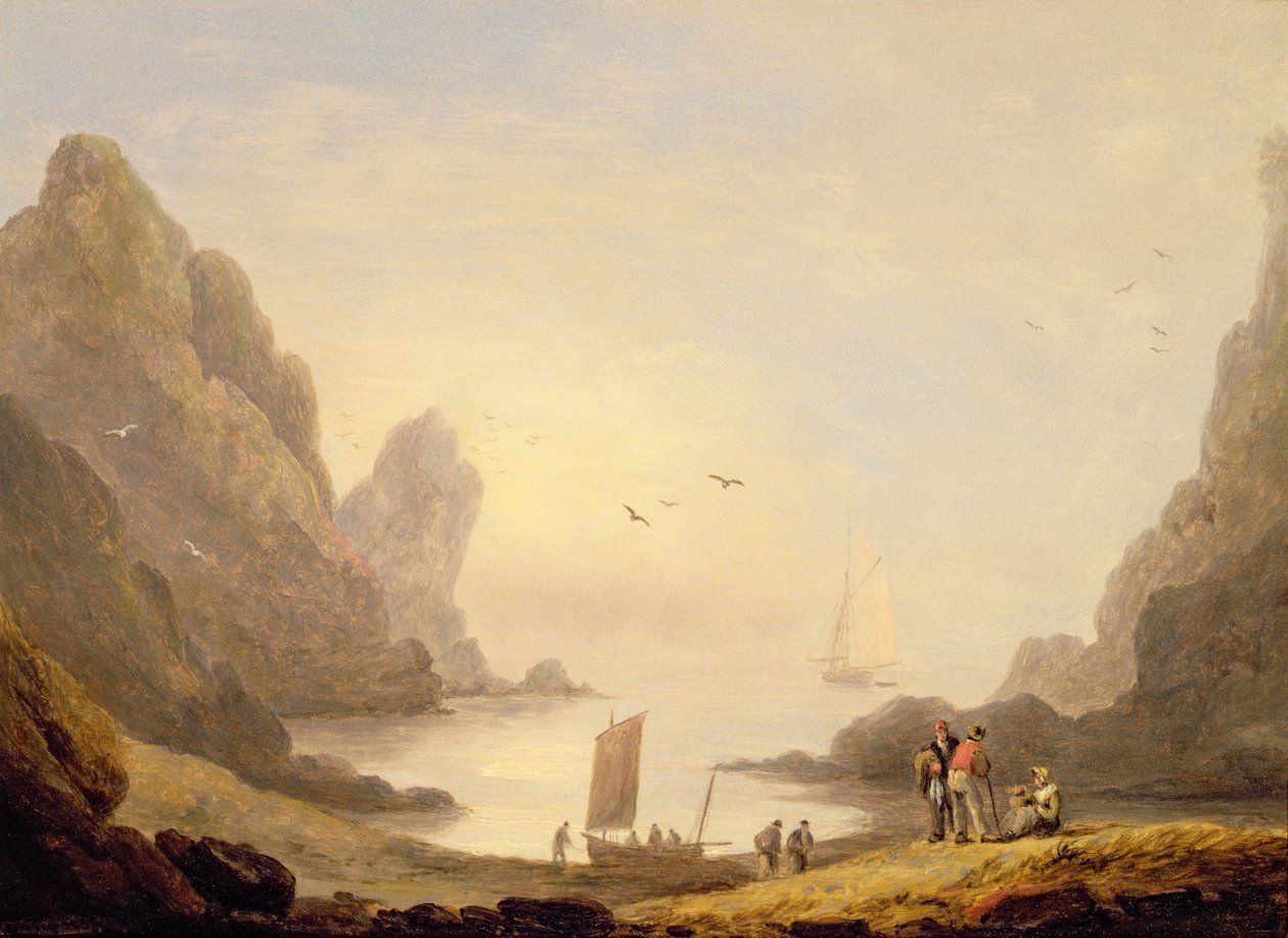 Una baia appartata da Thomas Luny