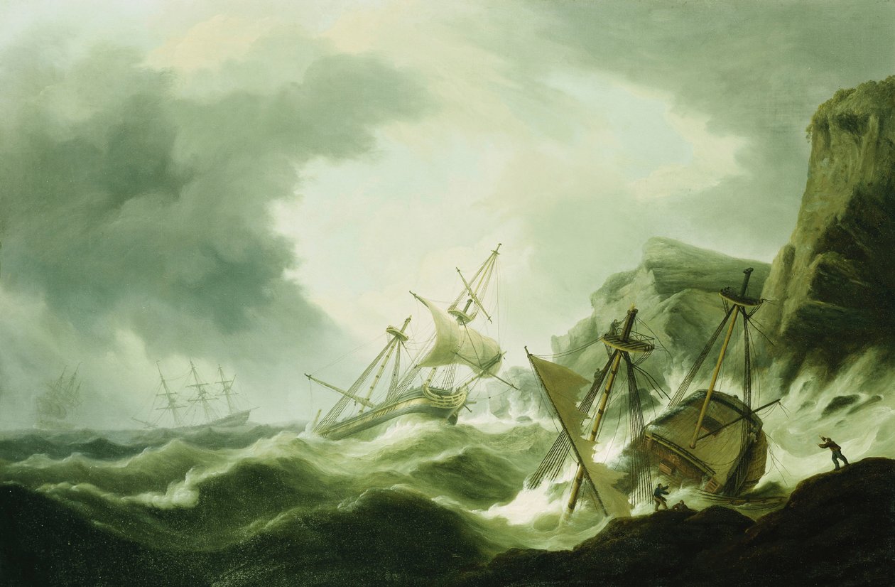 Un naufragio da Thomas Luny