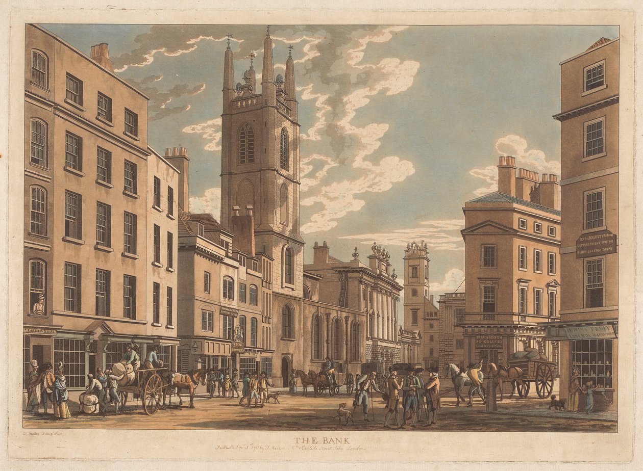 La banca da Thomas Malton