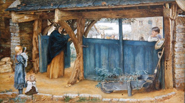 Un cancello lych da Thomas Matthews Rooke
