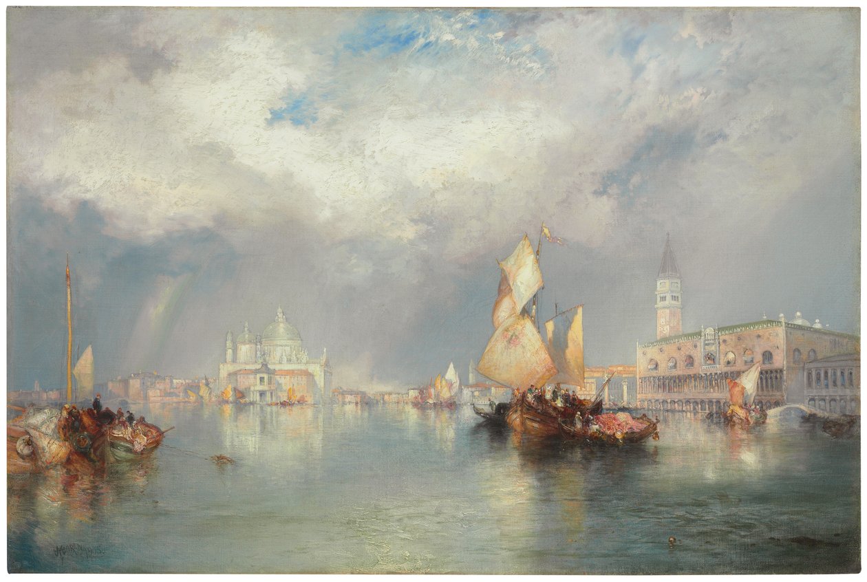 Canale Grande, Venezia da Thomas Moran