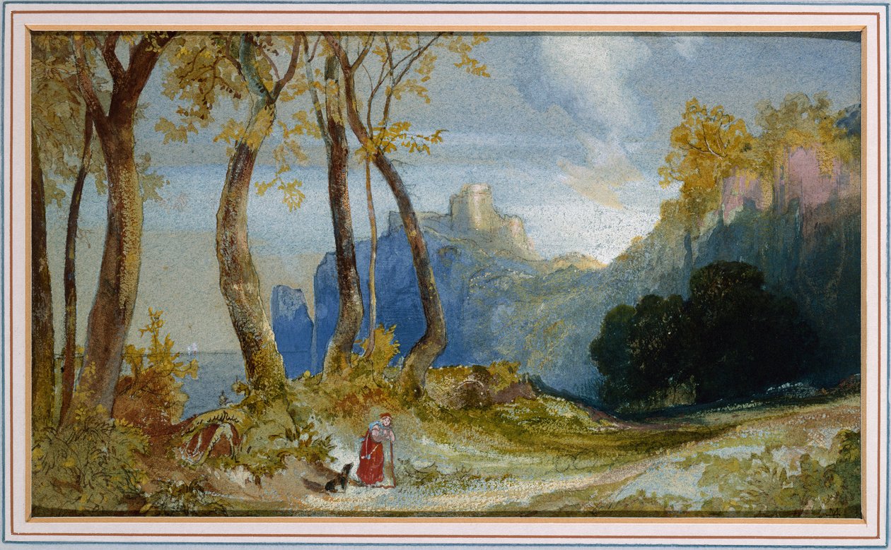 Nelle colline da Thomas Moran