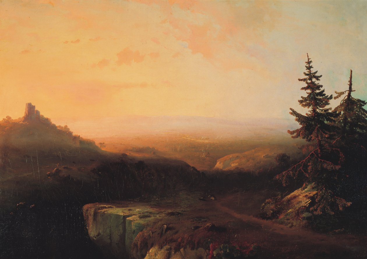 Scena di montagna, c.1865 da Thomas Moran