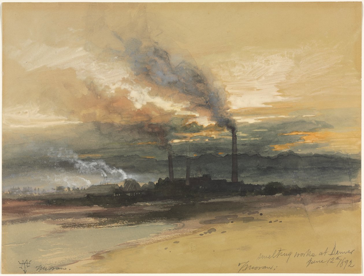 Fonderia a Denver da Thomas Moran