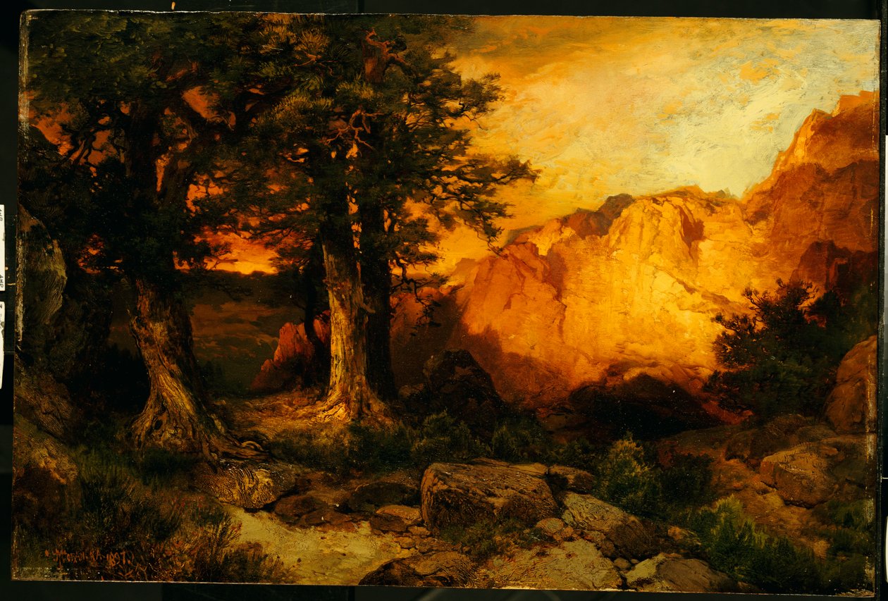 Il Grand Canyon, 1897 da Thomas Moran