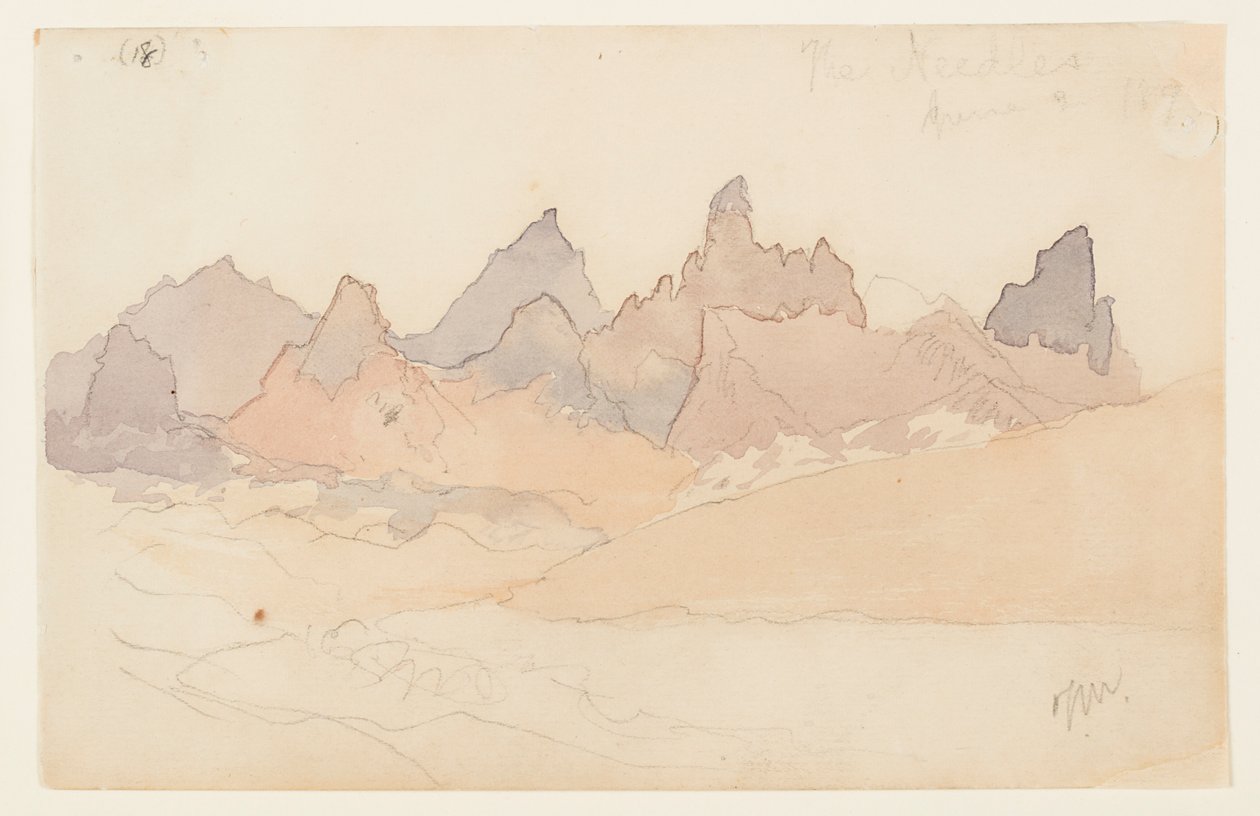 Gli aghi da Thomas Moran