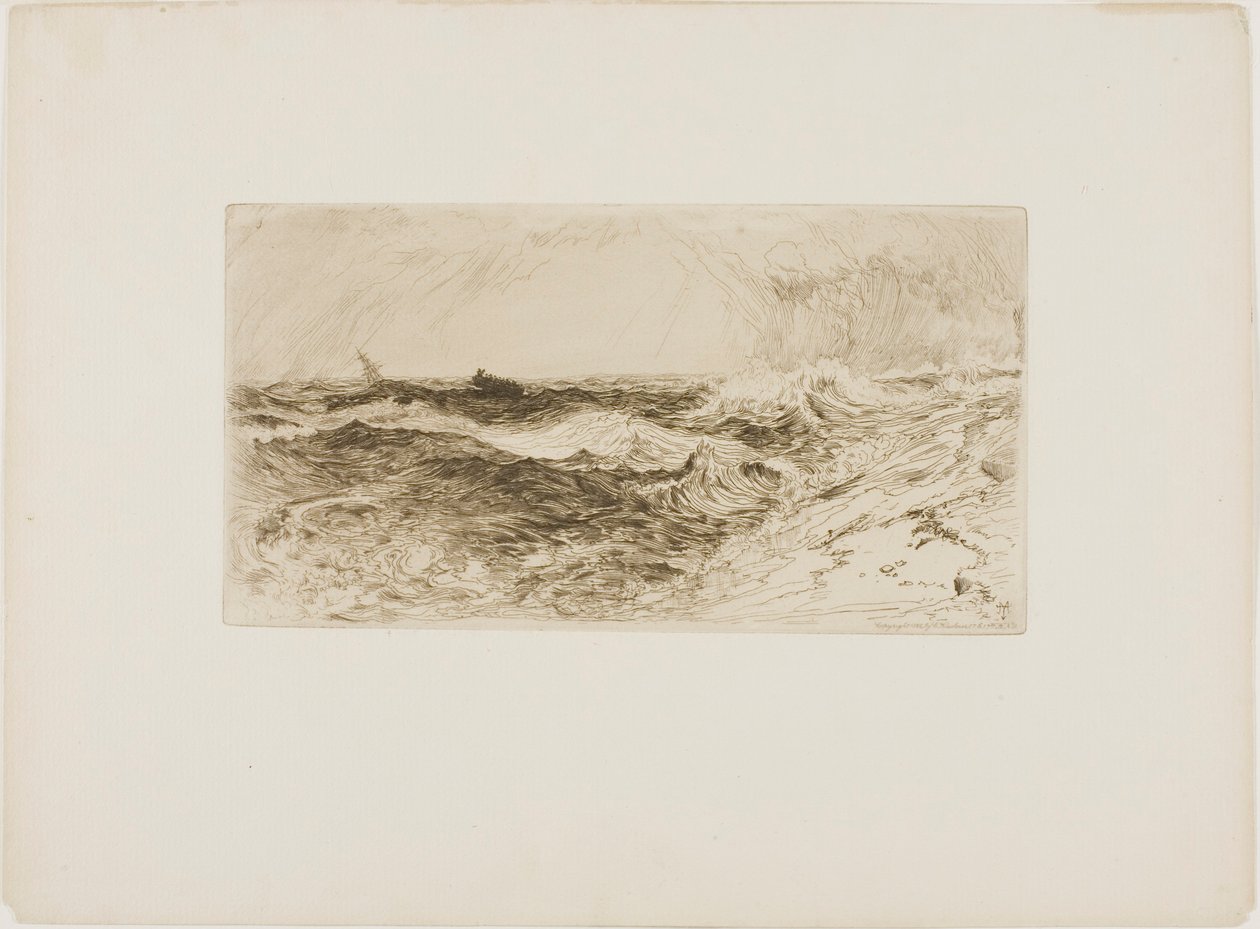 Il mare risonante da Thomas Moran