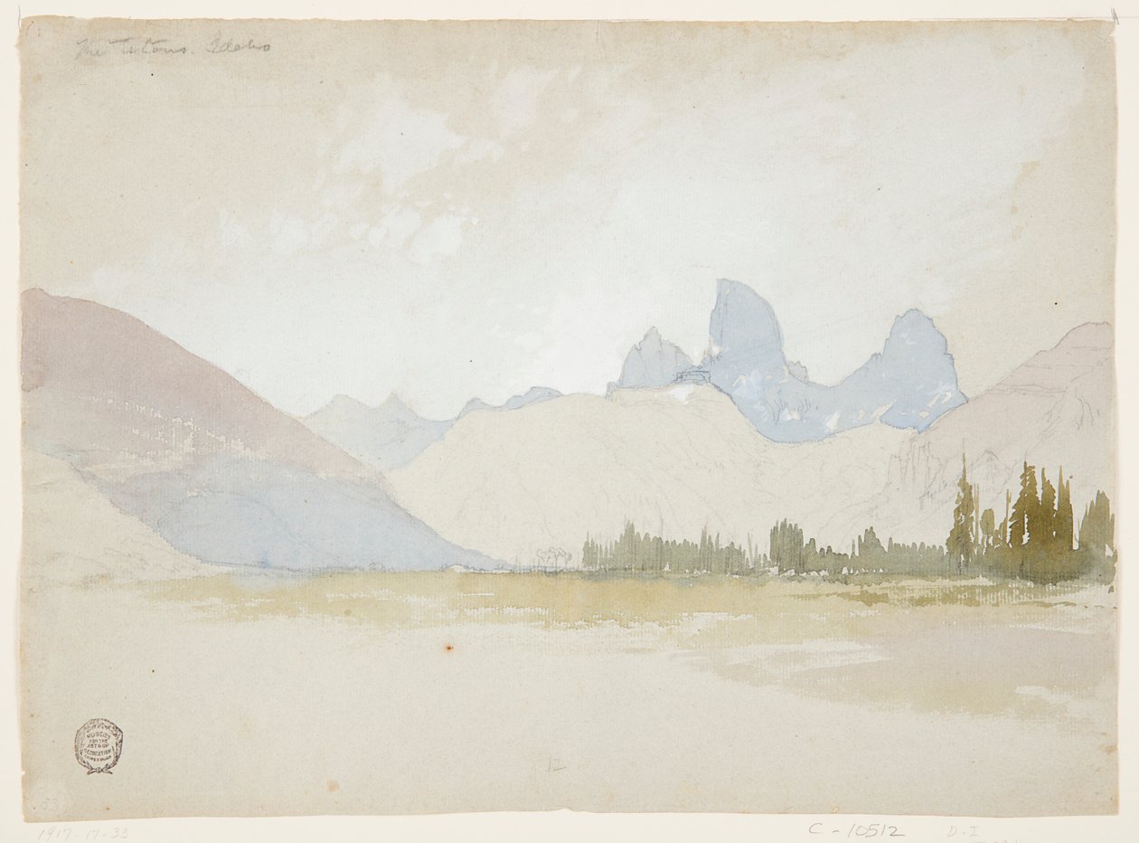 I Tetons, Idaho da Thomas Moran