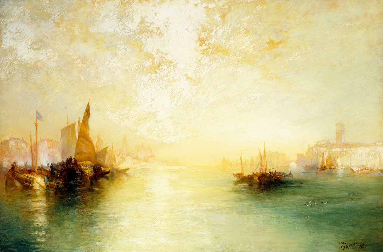 Venezia, 1909 da Thomas Moran