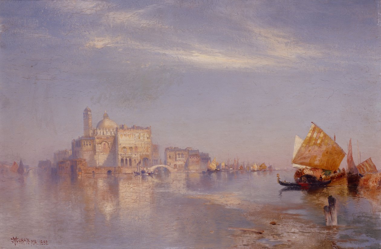 Veduta di Venezia da Thomas Moran