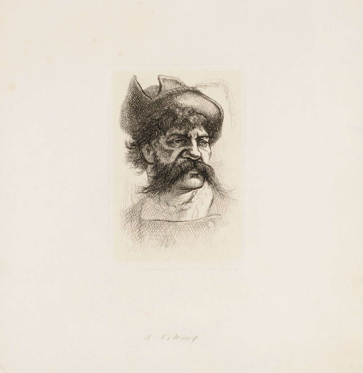 Un vichingo da Thomas Nast