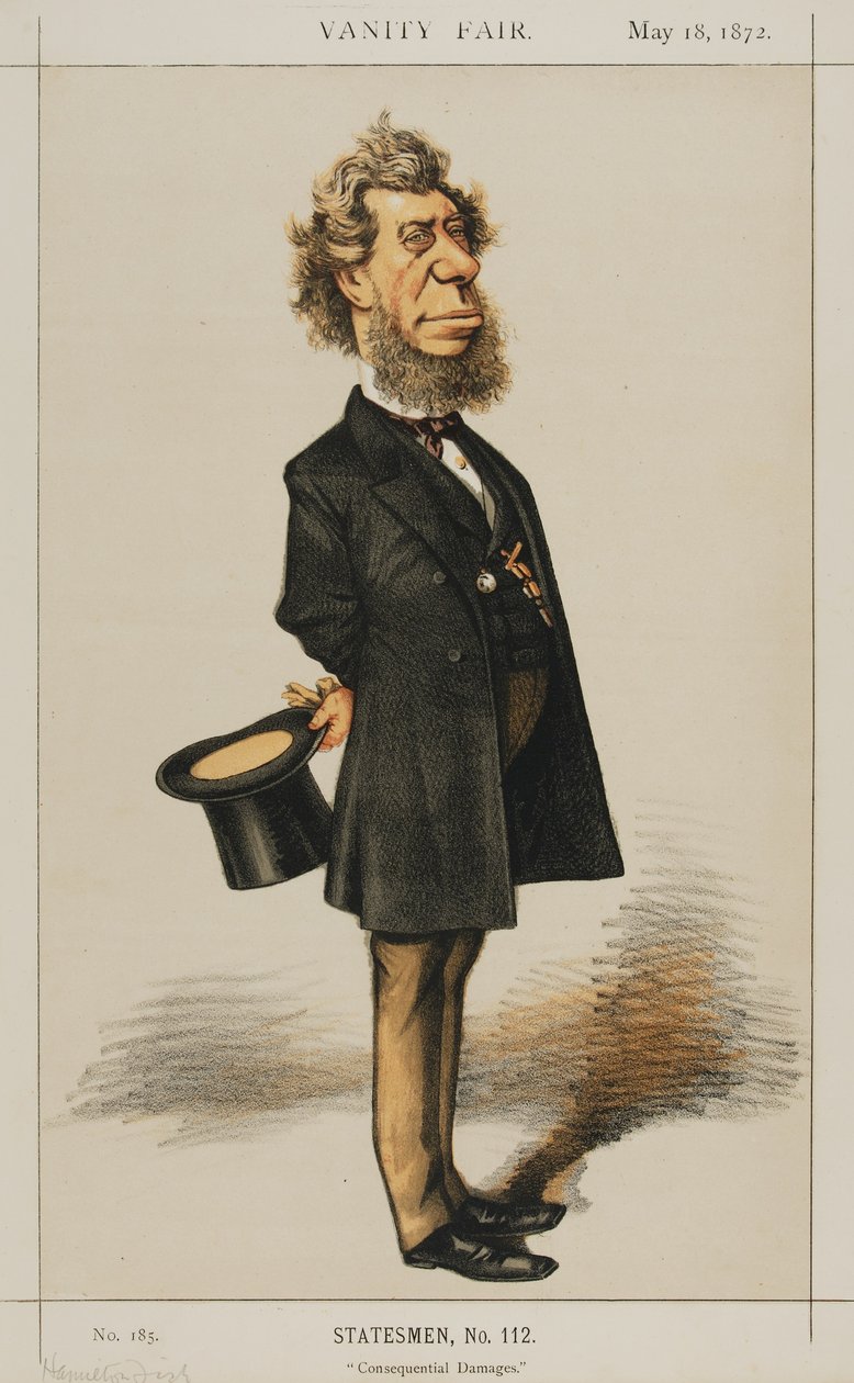 Hamilton Fish, Vanity Fair, 1872-05-18 da Thomas Nast