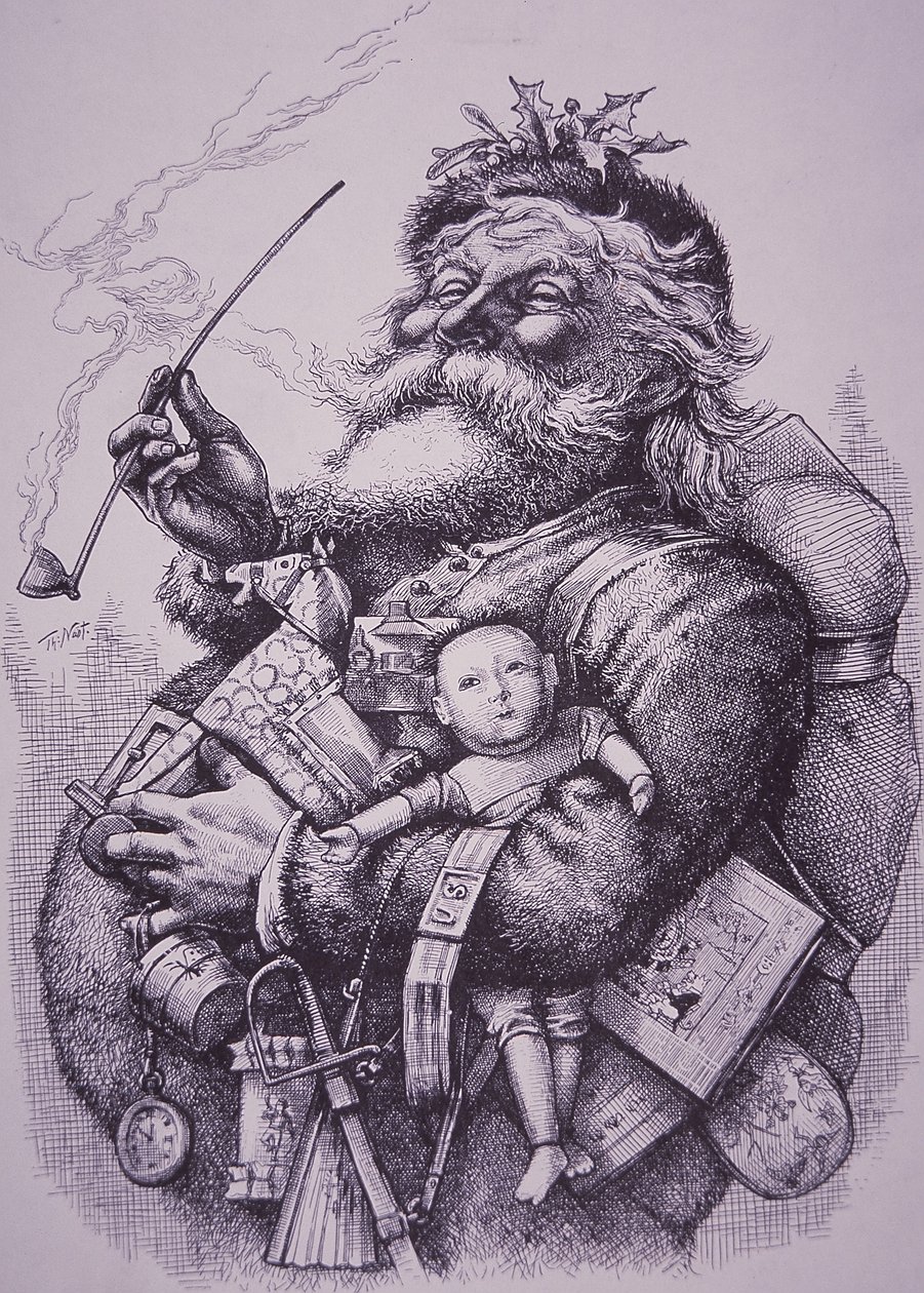 Babbo Natale da Thomas Nast