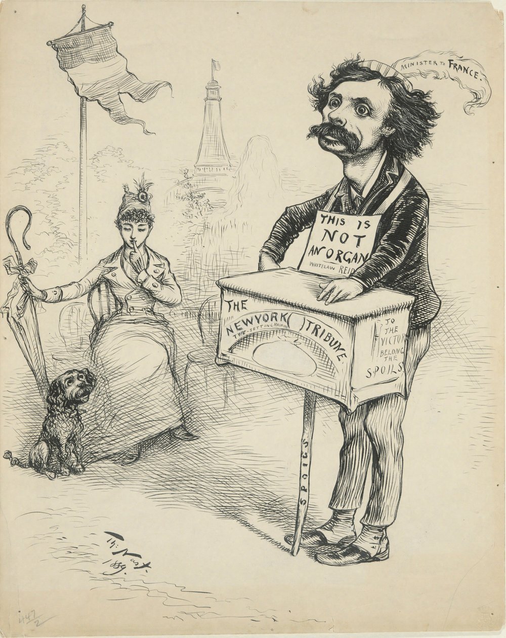 Ai vincitori appartengono i bottini da Thomas Nast