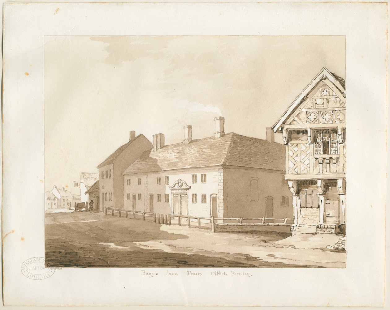 Ospizi di Abbots Bromley da Thomas Peploe Wood