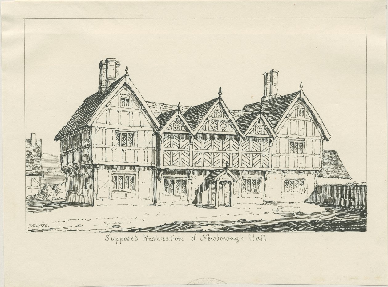 Newborough Hall da Thomas Peploe Wood