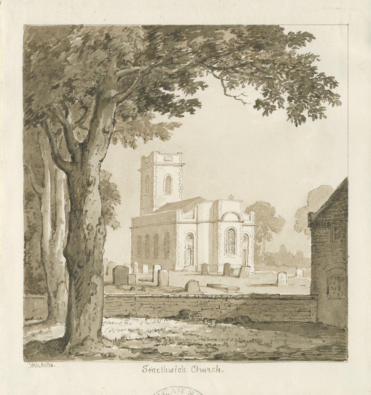 Chiesa di Smethwick da Thomas Peploe Wood