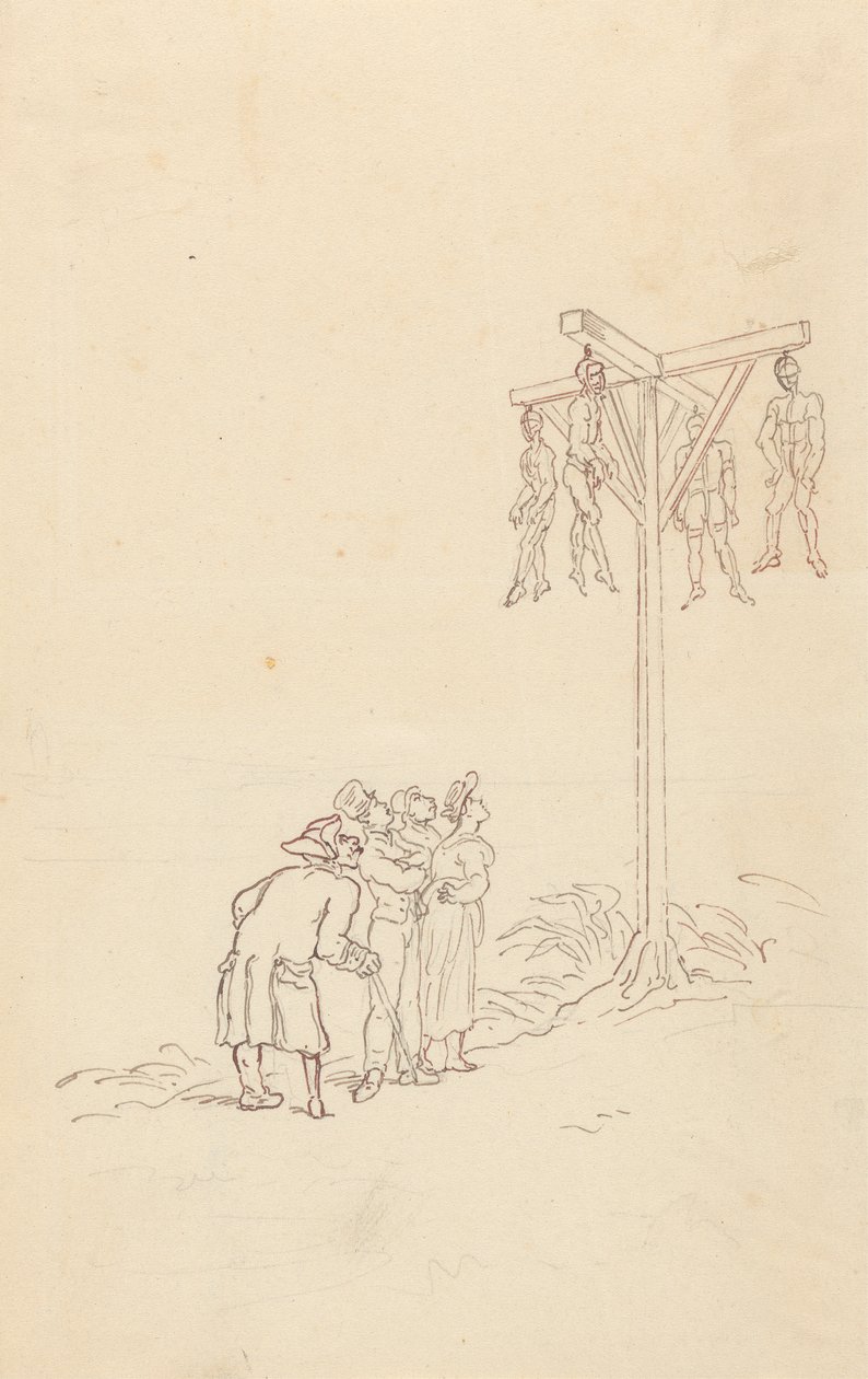 Disegno per Album da Thomas Rowlandson