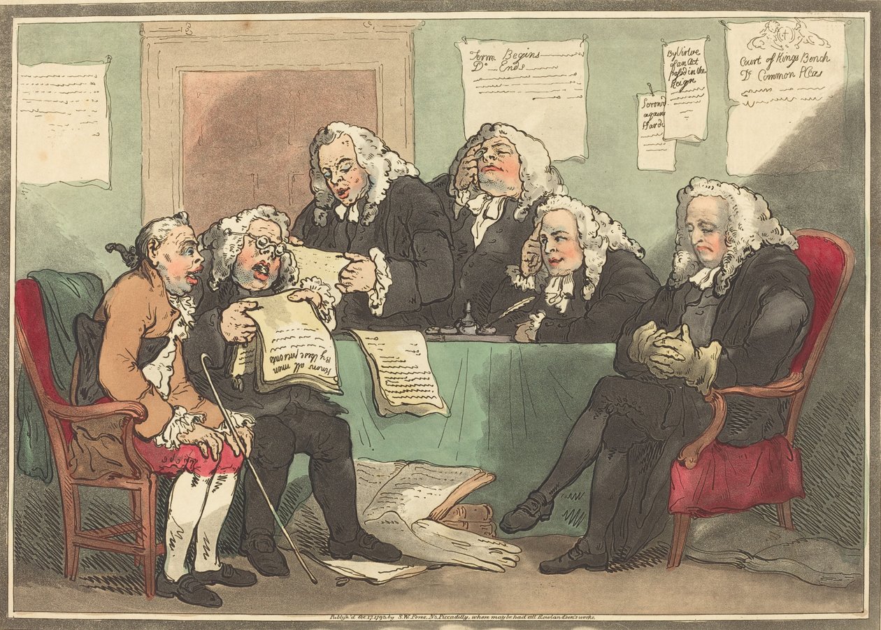 Seccatura, 1793 da Thomas Rowlandson
