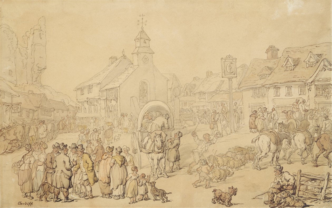 Cardiff da Thomas Rowlandson