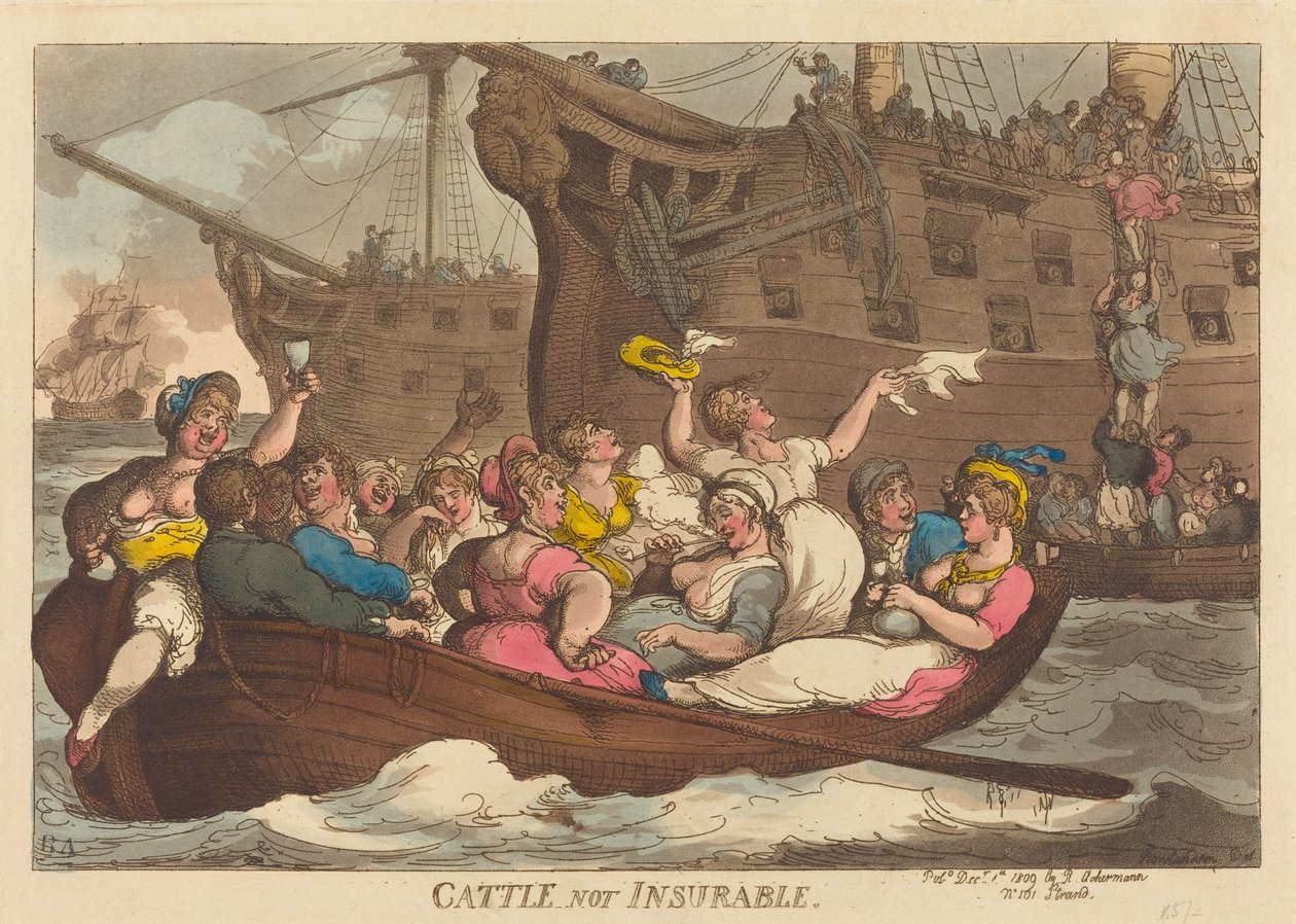 Bovini Non Assicurabili da Thomas Rowlandson