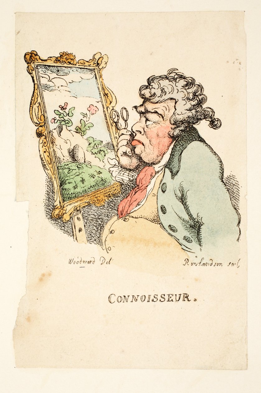 Conoscitore da Thomas Rowlandson