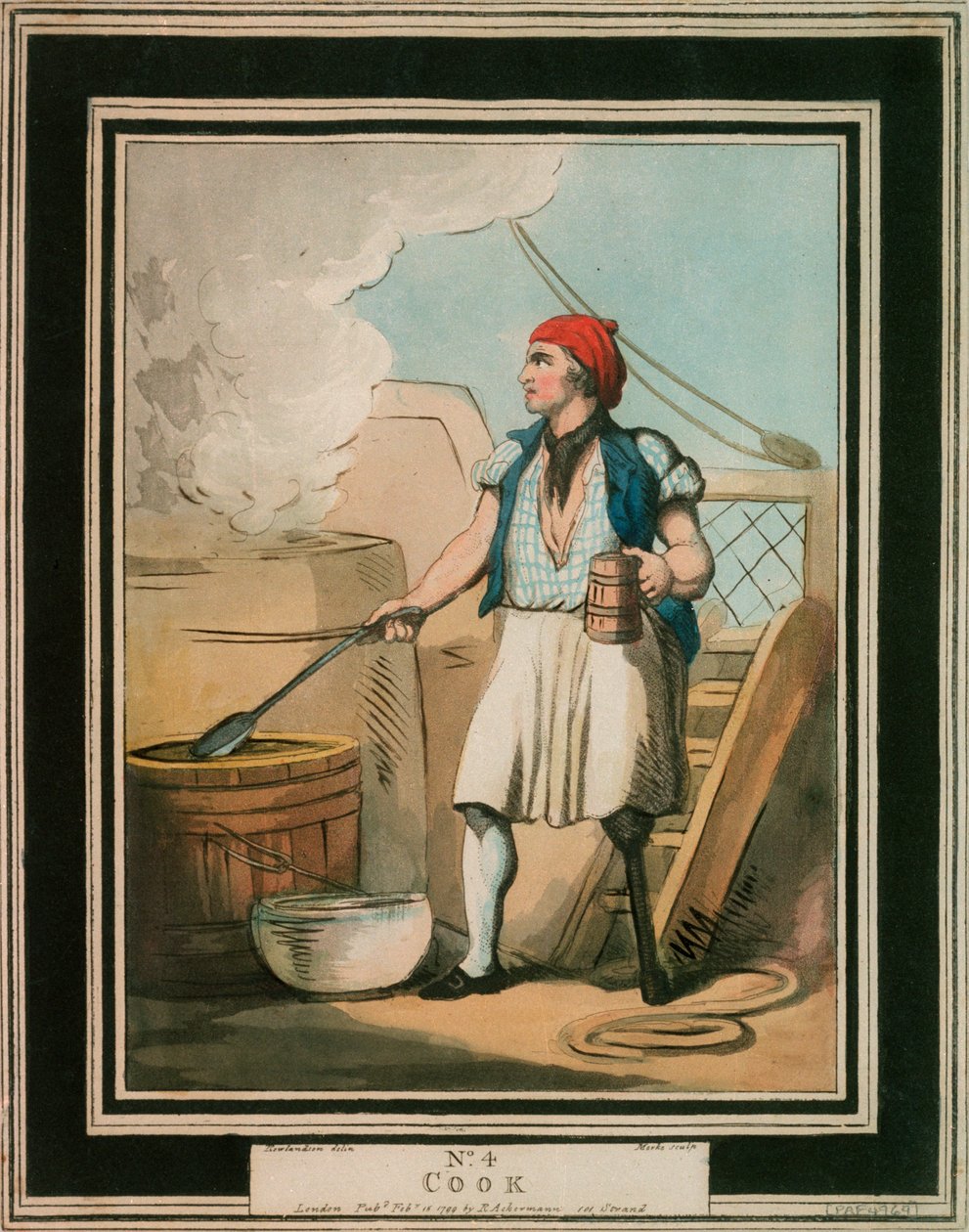 Cuoco da Thomas Rowlandson