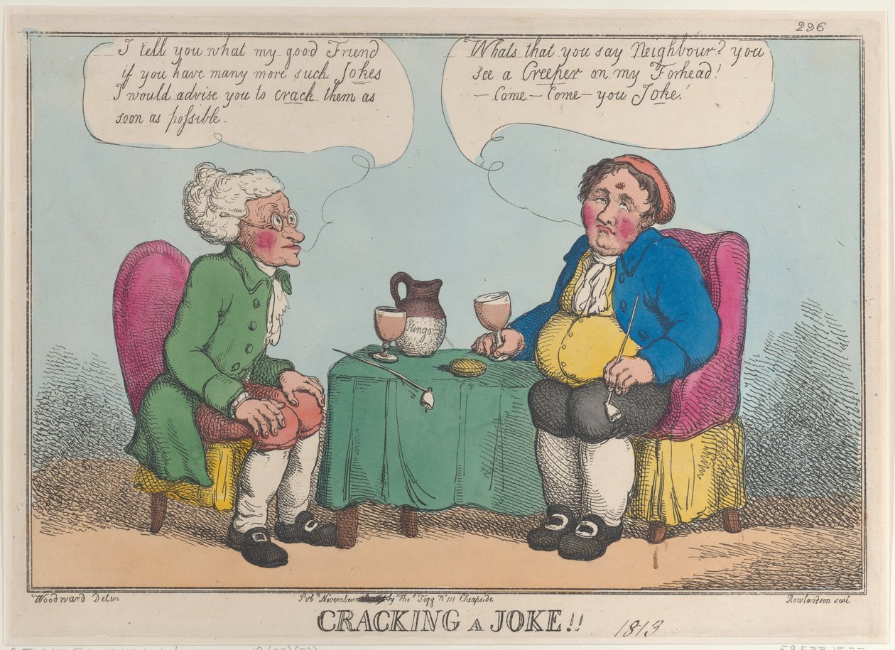 Scherzare!!, 1813 da Thomas Rowlandson