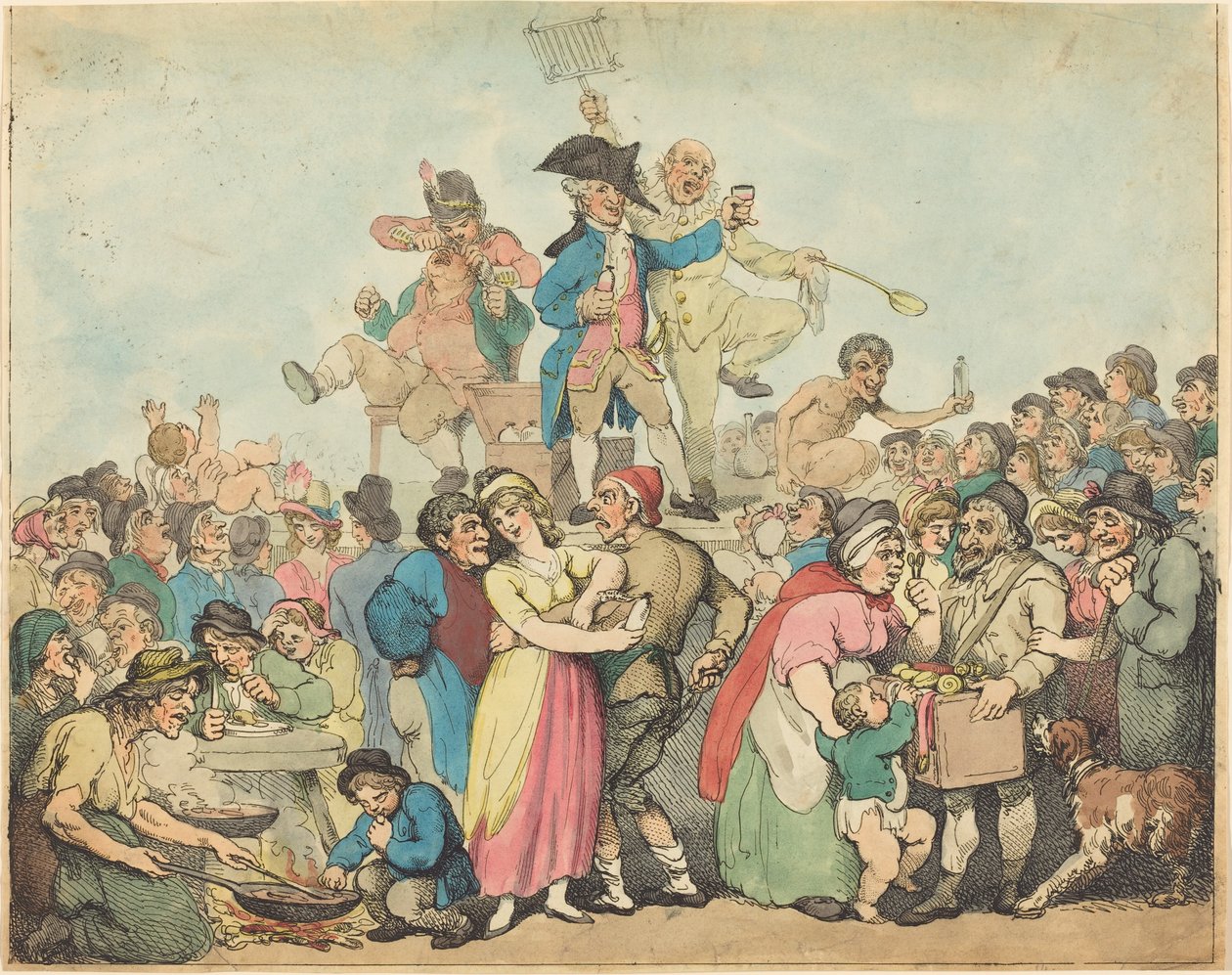 Dr. Botherum, il ciarlatano da Thomas Rowlandson