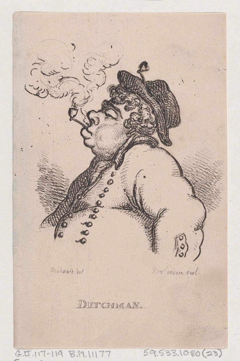 Olandese, aprile 1808 da Thomas Rowlandson