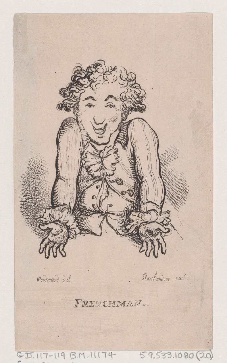 Francese, aprile 1808 da Thomas Rowlandson