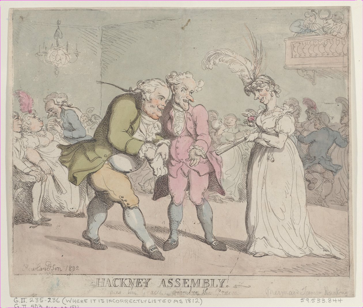 Assemblea di Hackney da Thomas Rowlandson